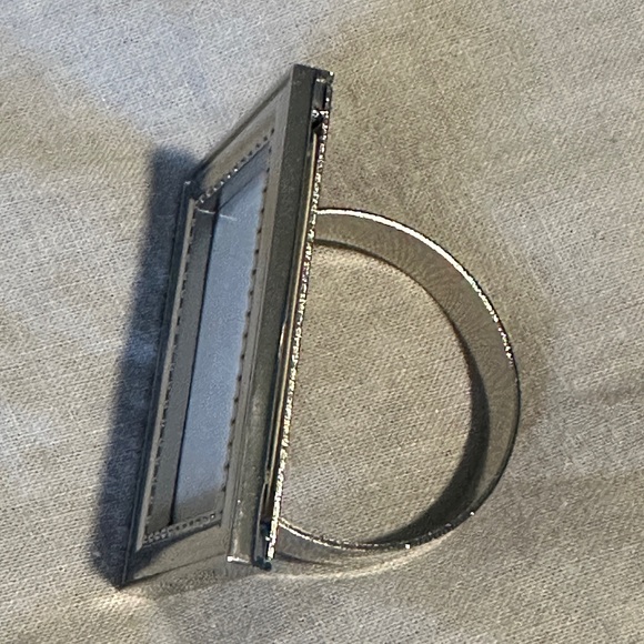 Photo frame napkins rings silver 24 set - Picture 3 of 9